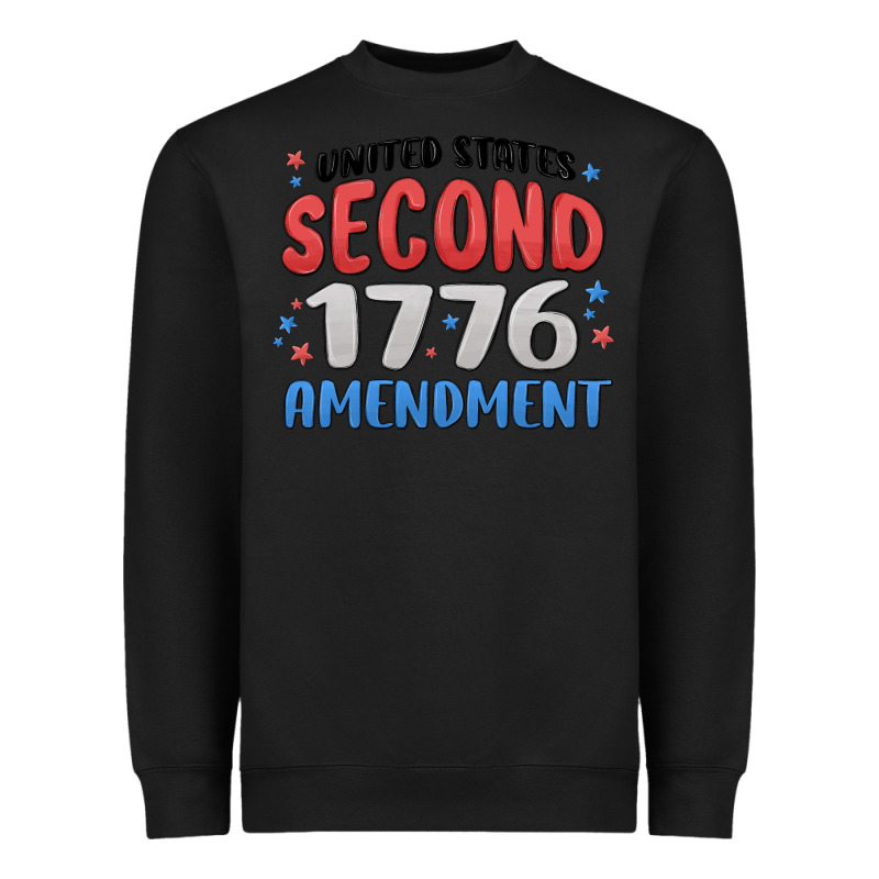 United States Second 1776 Amendment Heavyweight Sweatshirt by MaliasSmallBusiness | Teevron