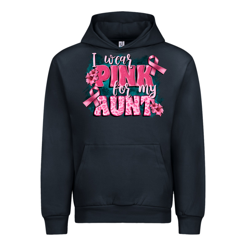 I Wear Pink For My Aunt Urban Hoodie by FaDigitalArtStudio | Teevron