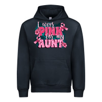 Navy i wear pink for my aunt Urban Hoodie - FaDigitalArtStudio