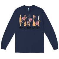 Navy choose your weapon Long Sleeve Tee - MaliasSmallBusiness