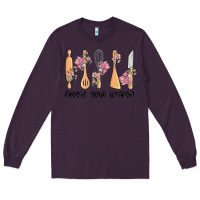 Plum choose your weapon Long Sleeve Tee - MaliasSmallBusiness