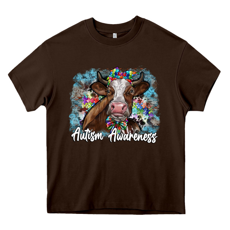 Autism Awareness 2 Heavy Core Tee by SublimationCraftShop | Teevron