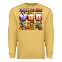 Antique Gold hallothanksmas Premium Sweatshirt - texasbilliewilder