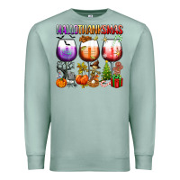 Seafoam hallothanksmas Premium Sweatshirt - texasbilliewilder