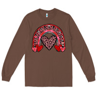 Chestnut valentines heart rainbow Long Sleeve Tee - JahusDesignShop