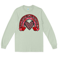 Matcha valentines heart rainbow Long Sleeve Tee - JahusDesignShop