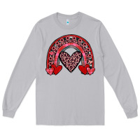Moon Dust valentines heart rainbow Long Sleeve Tee - JahusDesignShop