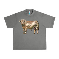 Tornado charolais bull Urban Heavy Tee - LillyAllenDesigns