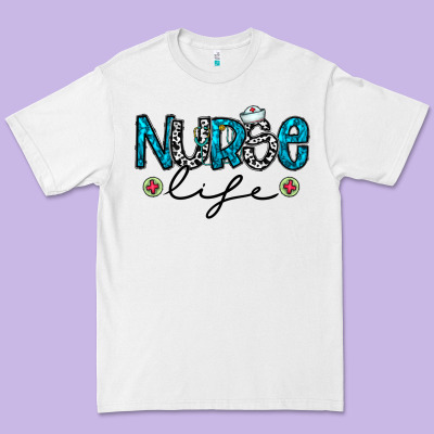 Nurse Life Premium Tee Designed By Cowhidedigitalart