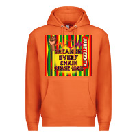 Carrot juneteenth breaking every chain since 1865 Premium Hoodie - TumblerDesignByShophia