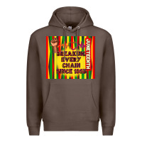 Coffee juneteenth breaking every chain since 1865 Premium Hoodie - TumblerDesignByShophia