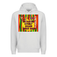Dove Grey juneteenth breaking every chain since 1865 Premium Hoodie - TumblerDesignByShophia