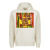Oatmeal Heather juneteenth breaking every chain since 1865 Premium Hoodie - TumblerDesignByShophia