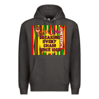 Smoke juneteenth breaking every chain since 1865 Premium Hoodie - TumblerDesignByShophia