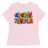 Ausome Autism Teacher Ladies Tee | Teevron