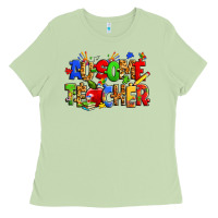 Matcha ausome autism teacher Ladies Tee - Zillion Design Studio