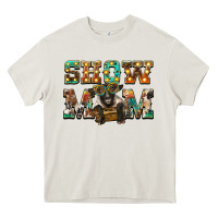 Cream show mom suffolk sheep black sheep Heavy Core Tee - BarkalooDesign