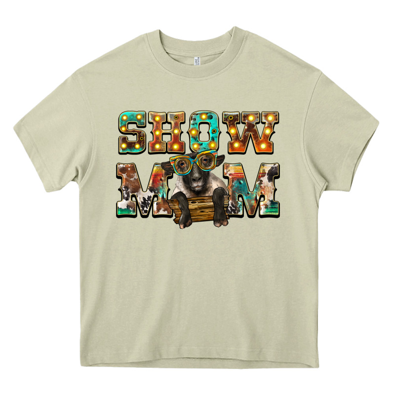 Show Mom Suffolk Sheep Black Sheep Heavy Core Tee by BarkalooDesign | Teevron