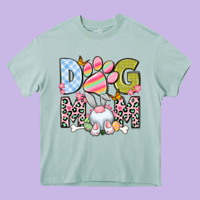 Easter Dog Mom Easter Day Heavy Core Tee Designed By Neo Western