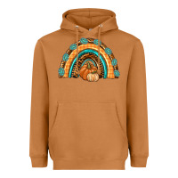 Meerkat Rainbow Thankful with Gemstone Heavyweight Hoodie - texasbilliewilder