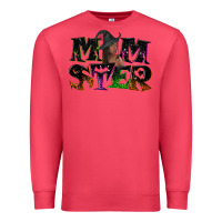 Cardinal Momster with witch Premium Sweatshirt - NancyCooperArtShop