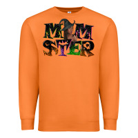 Carrot Momster with witch Premium Sweatshirt - NancyCooperArtShop