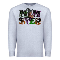 Momster With Witch Premium Sweatshirt | Teevron