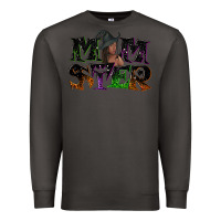Smoke Momster with witch Premium Sweatshirt - NancyCooperArtShop