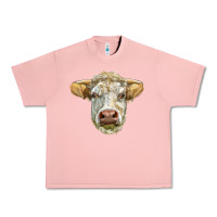 Charolais Bull Face Urban Heavy Tee | Teevron