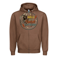 Chestnut dads with beards are better Zipper Hoodie - Artiststas