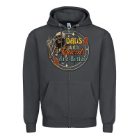 Smoke dads with beards are better Zipper Hoodie - Artiststas