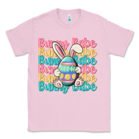 Bubblegum Pink bunny babe Classic Tee - MaliasSmallBusiness