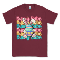 Burgundy bunny babe Classic Tee - MaliasSmallBusiness