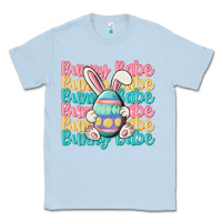 Dusty Blue bunny babe Classic Tee - MaliasSmallBusiness