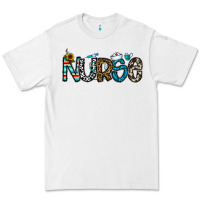 White nurse Premium Tee - CowhideDigitalArt