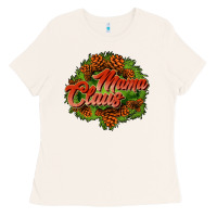 Mama Claus Cone Ladies Tee | Teevron