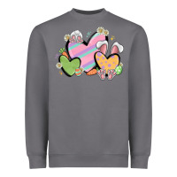 Storm easter hearts Heavyweight Sweatshirt - MaliasSmallBusiness