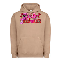 Pigment Burro Heart breaker Valentine's Day Urban Hoodie - FaDigitalArtStudio