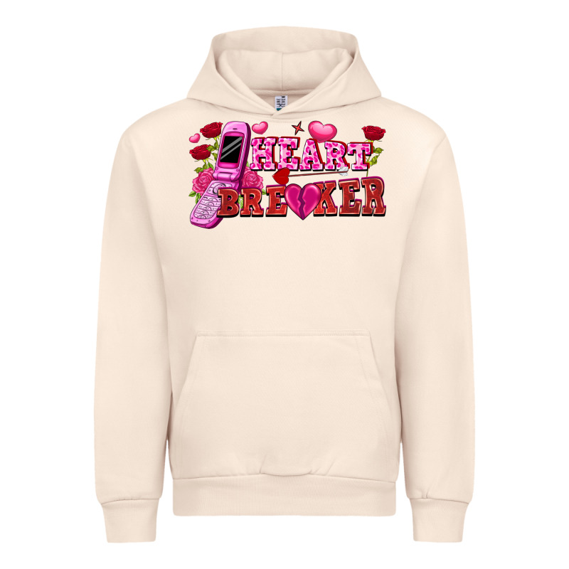 Heart Breaker Valentine's Day Urban Hoodie by FaDigitalArtStudio | Teevron