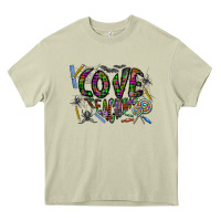 Mossy i love teaching Heavy Core Tee - CowhideDigitalArt