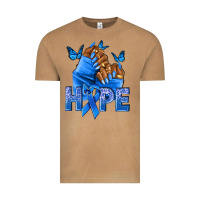 Vintage Camel hope blueribboncolon cancer nails Vintage Tee - NancyCooperArtShop