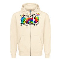 Sandshell self love tie dye Zipper Hoodie - Artiststas