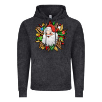 Vintage Black santa claus sunflower Vintage Hoodie - Jasminsmagicworld