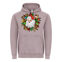 Vintage Zinc santa claus sunflower Vintage Hoodie - Jasminsmagicworld