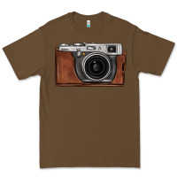 Cacao vintage camera Premium Tee - FaDigitalArtStudio