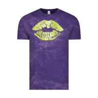 Cloud Purple tennis lips Vintage Tee - AdoDesignShop