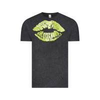 Vintage Black tennis lips Vintage Tee - AdoDesignShop