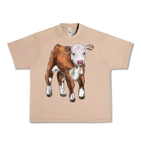 Burro hereford calf Urban Heavy Tee - LillyAllenDesigns