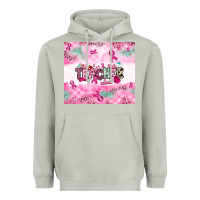 Moon Dust Breast Cancer Teacher Heavyweight Hoodie - NancyCooperArtShop