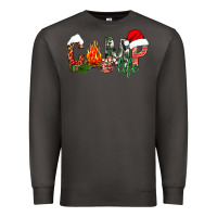 Smoke Christmas camp Premium Sweatshirt - NancyCooperArtShop